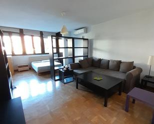 Living room of Study to rent in  Madrid Capital  with Air Conditioner