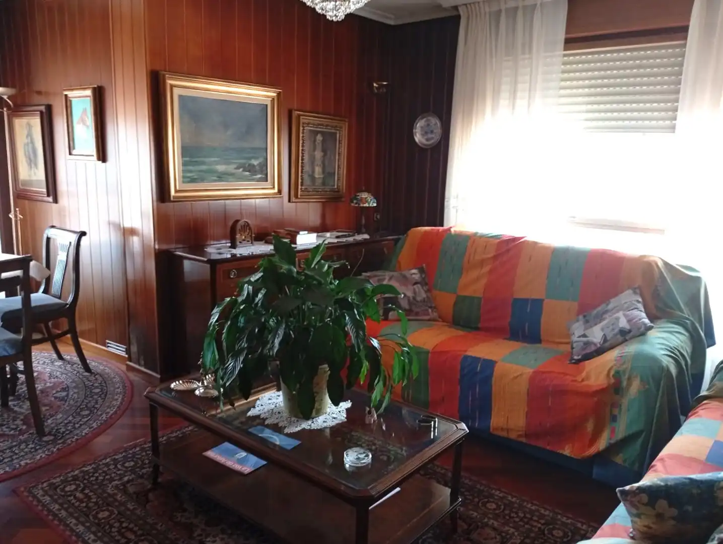 Living room of Attic for sale in Oviedo   with Heating, Parquet flooring and Terrace