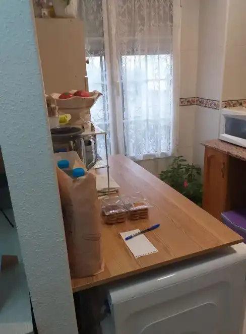 Cocina de Apartamento en venta en Biar con Aire acondicionado, Calefacción y Amueblado