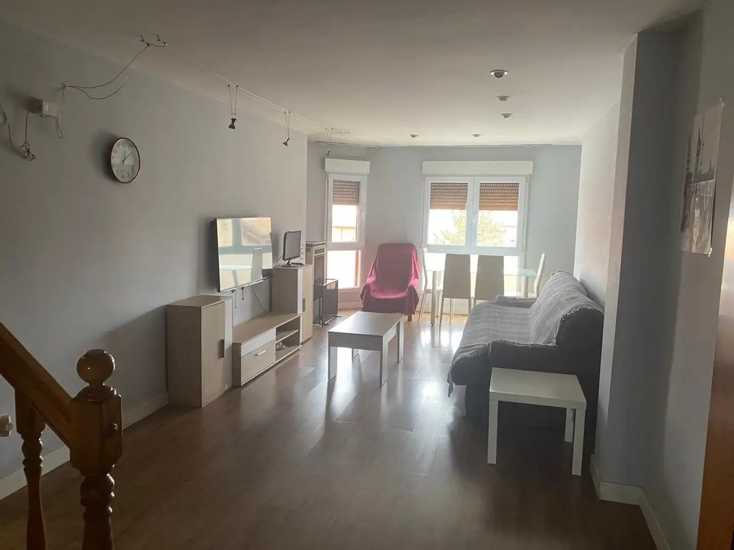 Sala d'estar de Àtic en venda en Calamocha amb Balcó