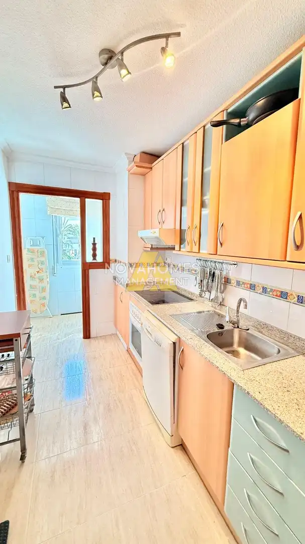 Kitchen of Apartments for sale in La Manga del Mar Menor  with Air Conditioner, Heating and Terrace