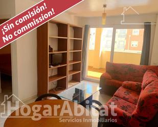 Living room of Flat for sale in Roquetas de Mar  with Parquet flooring, Terrace and Community pool