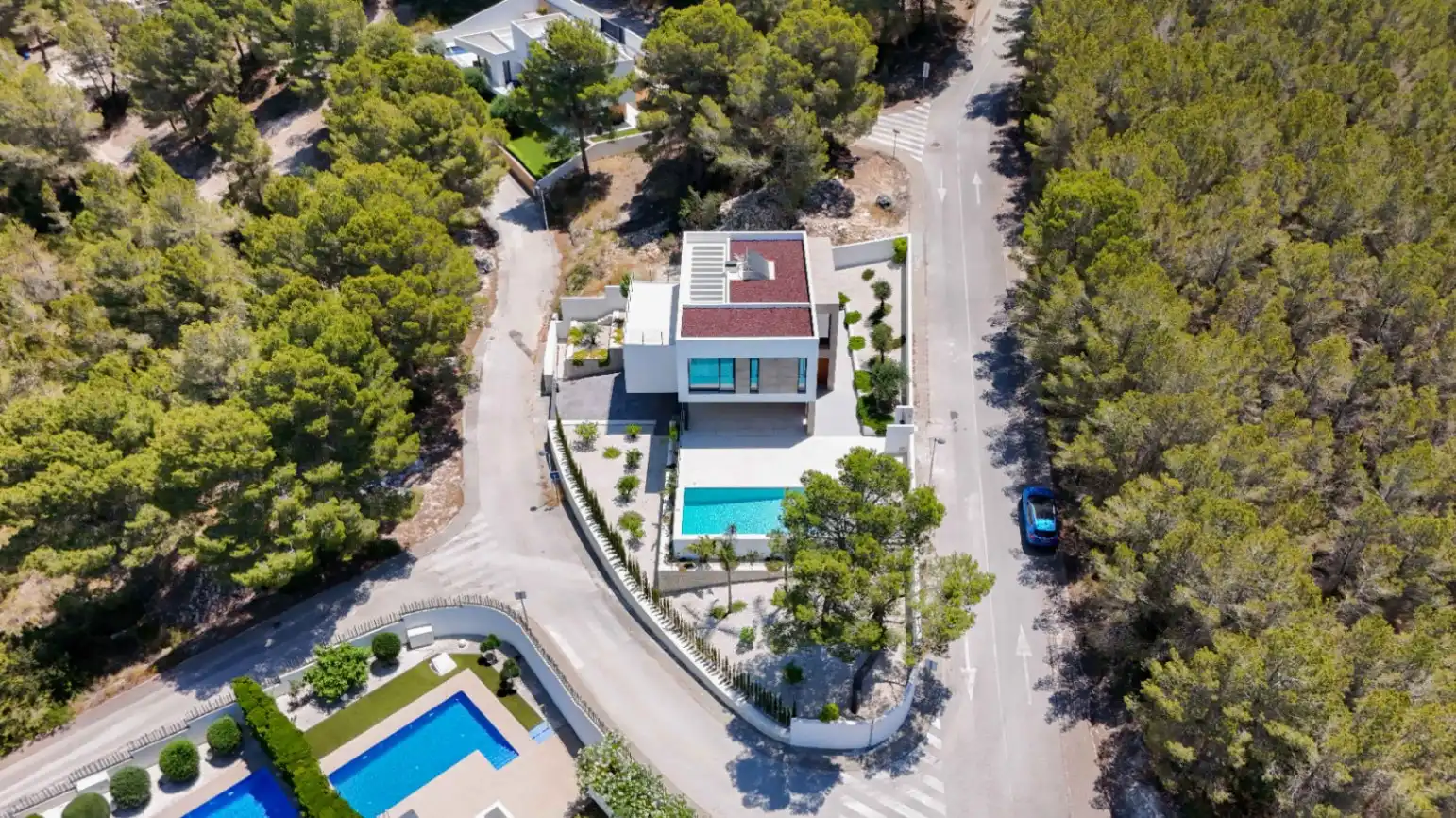 Vista exterior de Casa o chalet en venta en Teulada con Aire acondicionado, Calefacción y Jardín privado