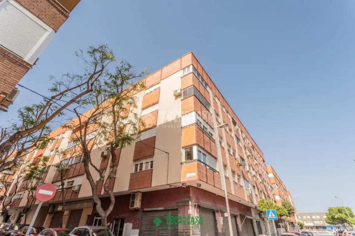 Exterior view of Flat for sale in Almería  with Air Conditioner