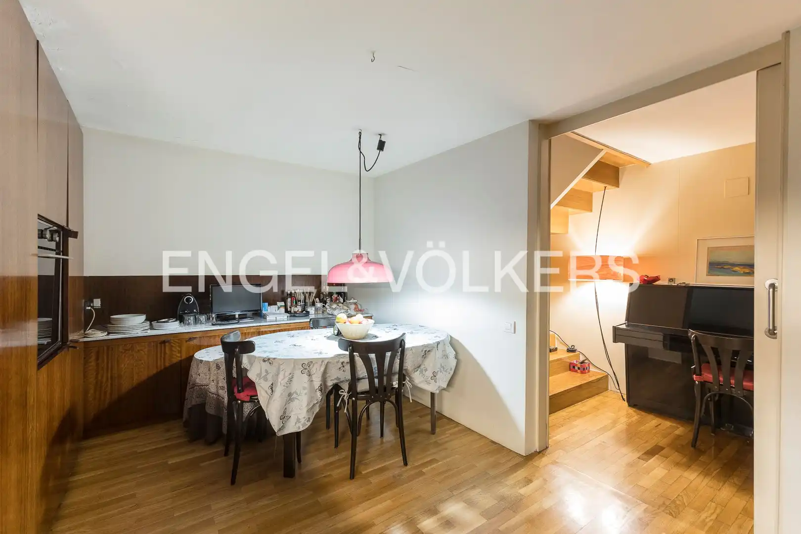 Küche von Maisonette zum Verkauf in Barcelona mit Heizung und Parkett