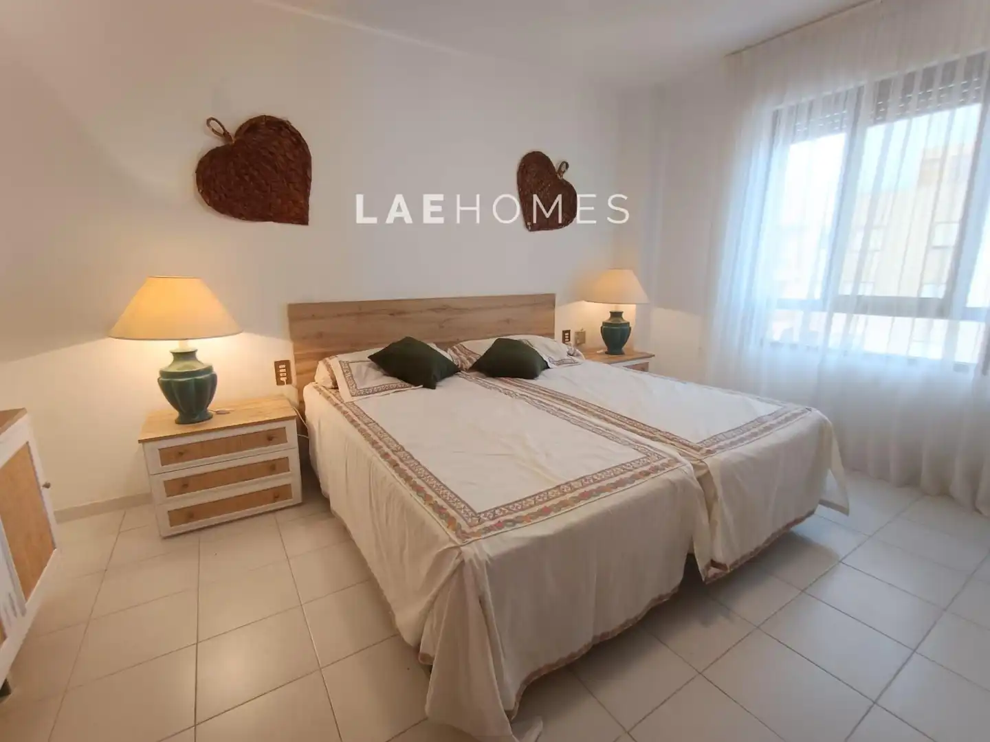 Bedroom of Apartments for rent in Benicasim / Benicàssim  with Air Conditioner, Terrace and Furnished