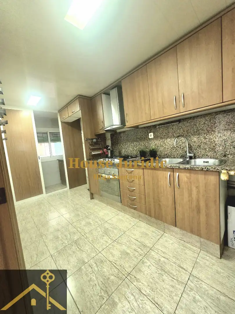 Kitchen of Flat for sale in Mataró  with Oven, Balcony and Alarm