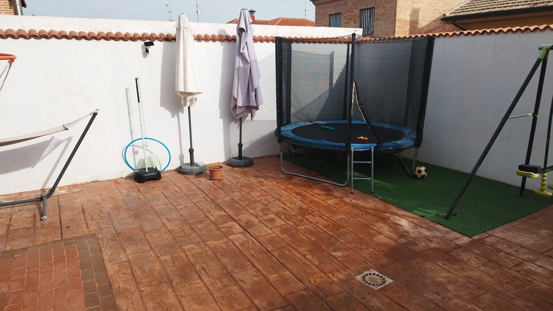 Terrassa de Casa o xalet en venda en Villaluenga de la Sagra amb Aire condicionat, Calefacció i Terrassa
