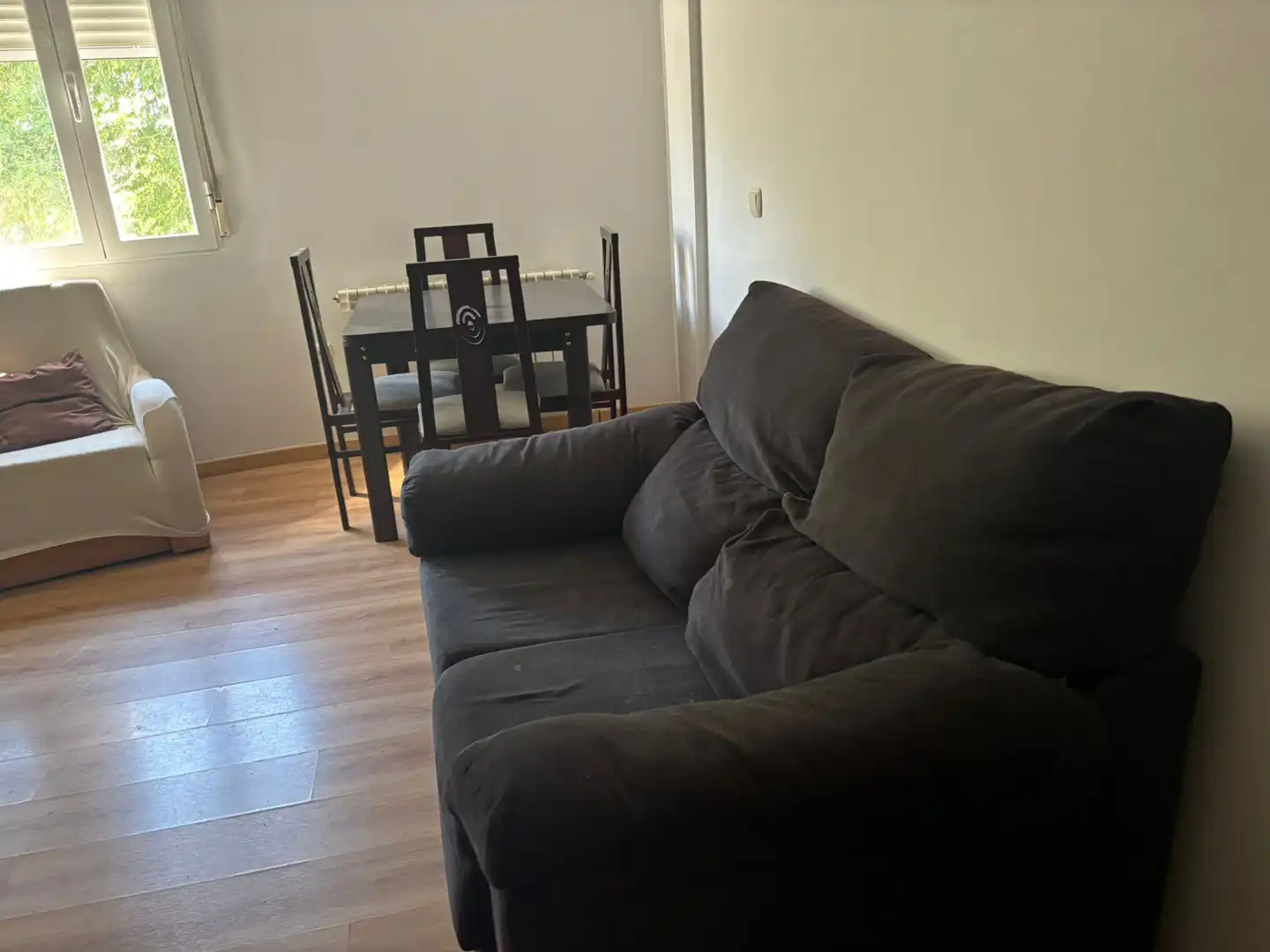 Wohnzimmer von Wohnung zum Verkauf in Villarrobledo mit Heizung, Parkett und Terrasse