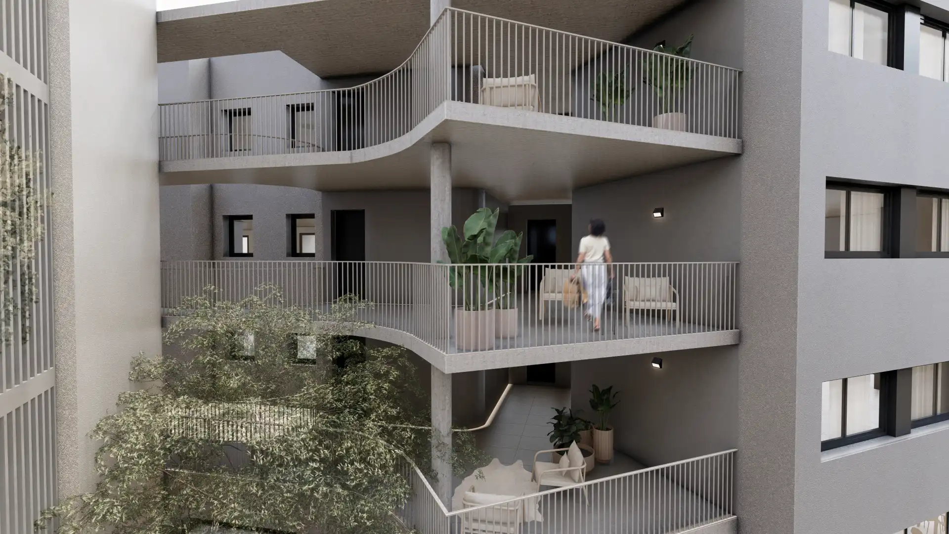 Carrer de Pau Muntadas, 2, Llevant