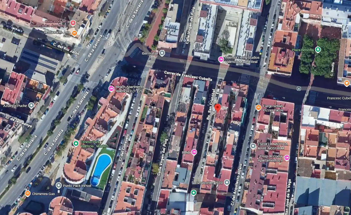 Vista exterior de Piso en venta en Valencia