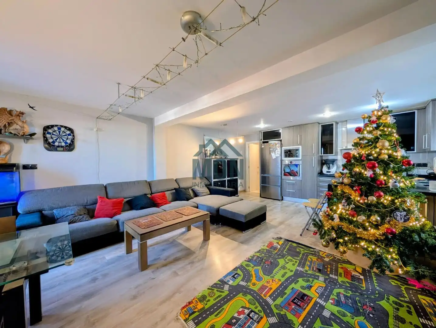 Sala de estar de Ático en venta en Catarroja con Calefacción, Parquet y Terraza