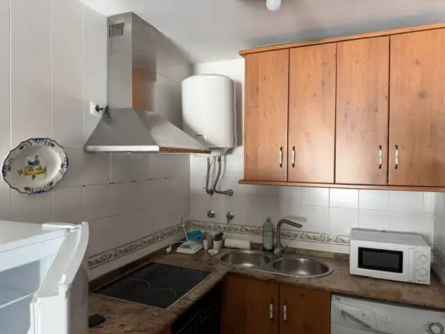 Kitchen of Flat for sale in Vejer de la Frontera  with Furnished