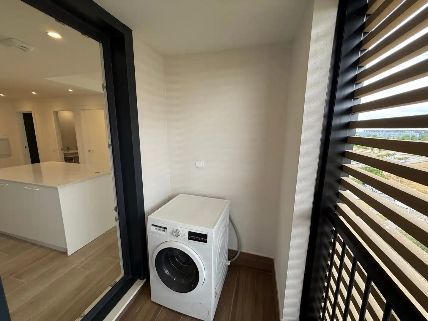 Balcony of Flat for rent in Madrid  with Heating, Terrace and Storage room