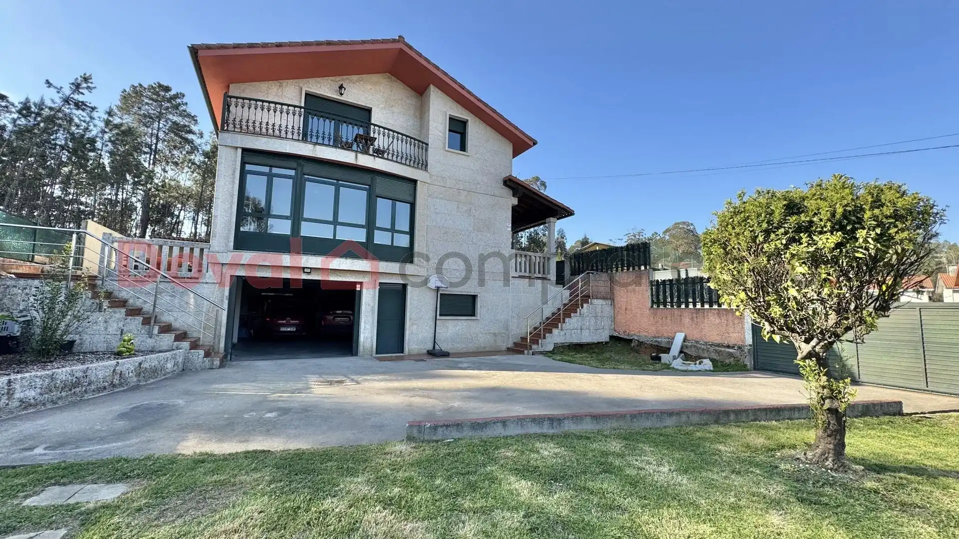Exterior view of Houses for sale in Salceda de Caselas  with Heating, Private garden and Terrace