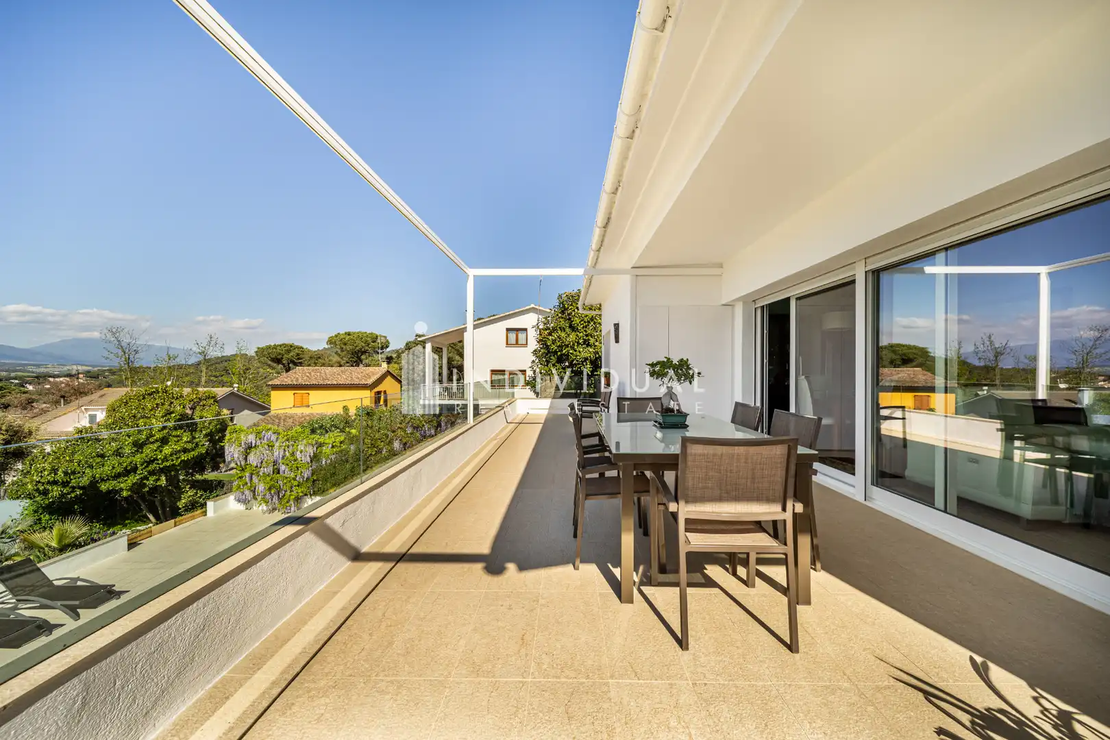 Terrassa de Casa o xalet en venda en Vallromanes amb Aire condicionat, Calefacció i Jardí privat