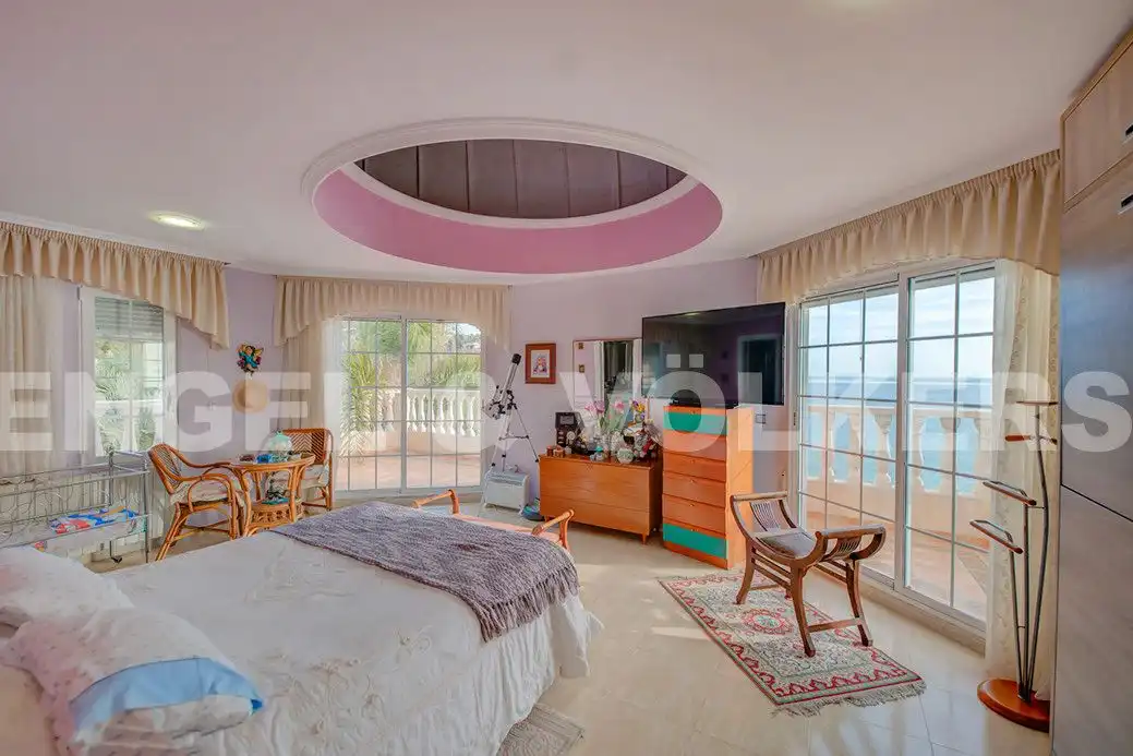 Bedroom of Houses for sale in El Campello  with Air Conditioner, Private garden and Terrace