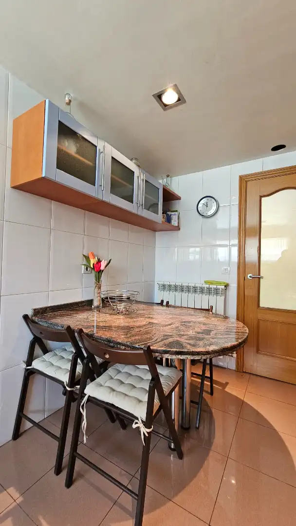Cocina de Casa adosada en venta en Zaragoza con Aire acondicionado, Calefacción y Jardín privado