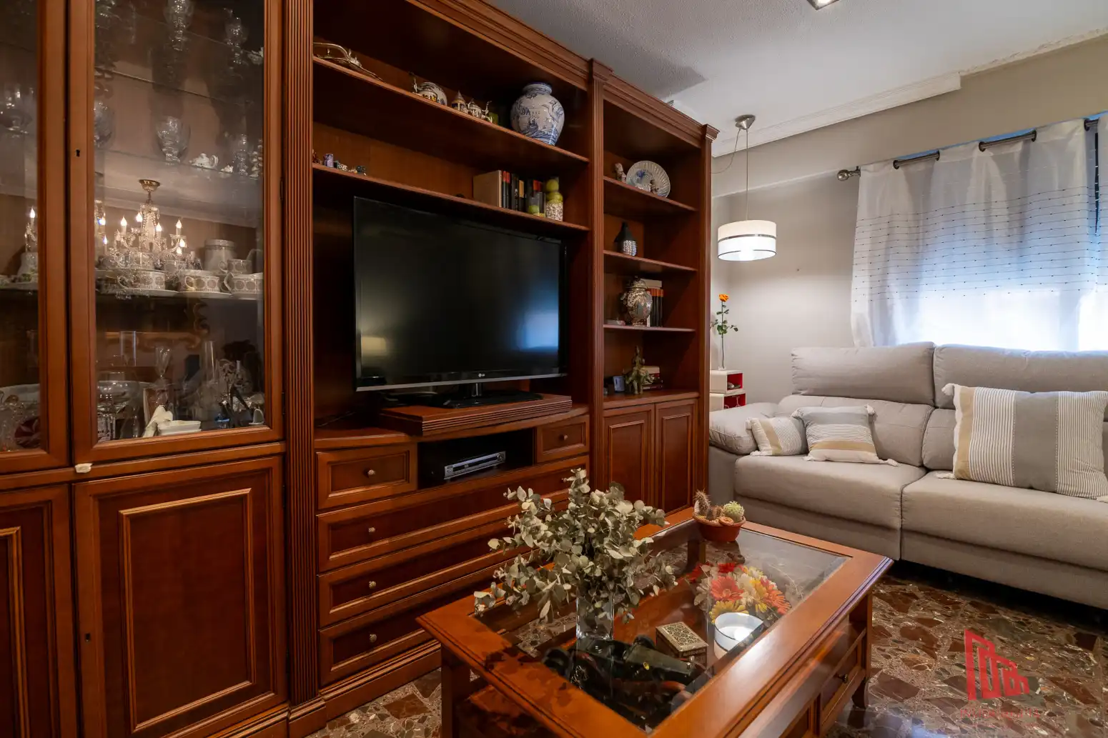 Sala d'estar de Pis en venda en Catarroja amb Aire condicionat, Calefacció i Jardí privat