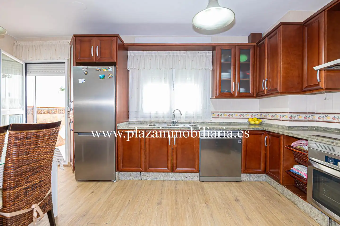 Cocina de Casa o chalet en venta en Lucena con Aire acondicionado, Parquet y Terraza