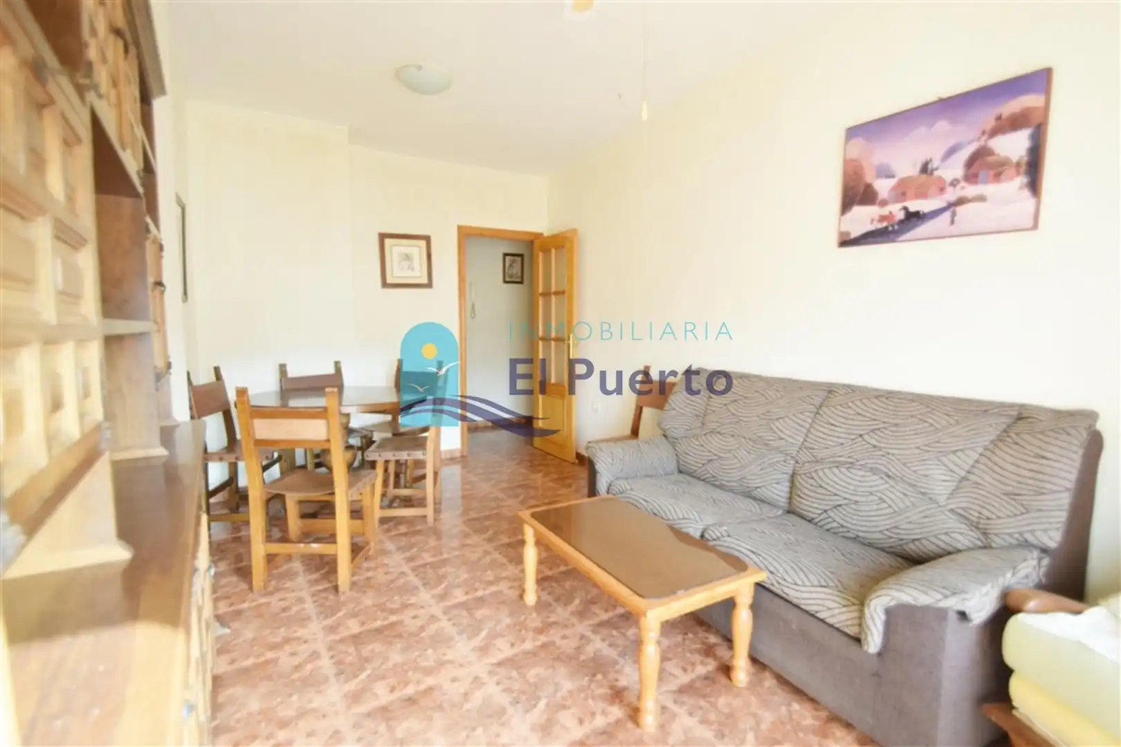 Living room of Flat for sale in Puerto de Mazarrón