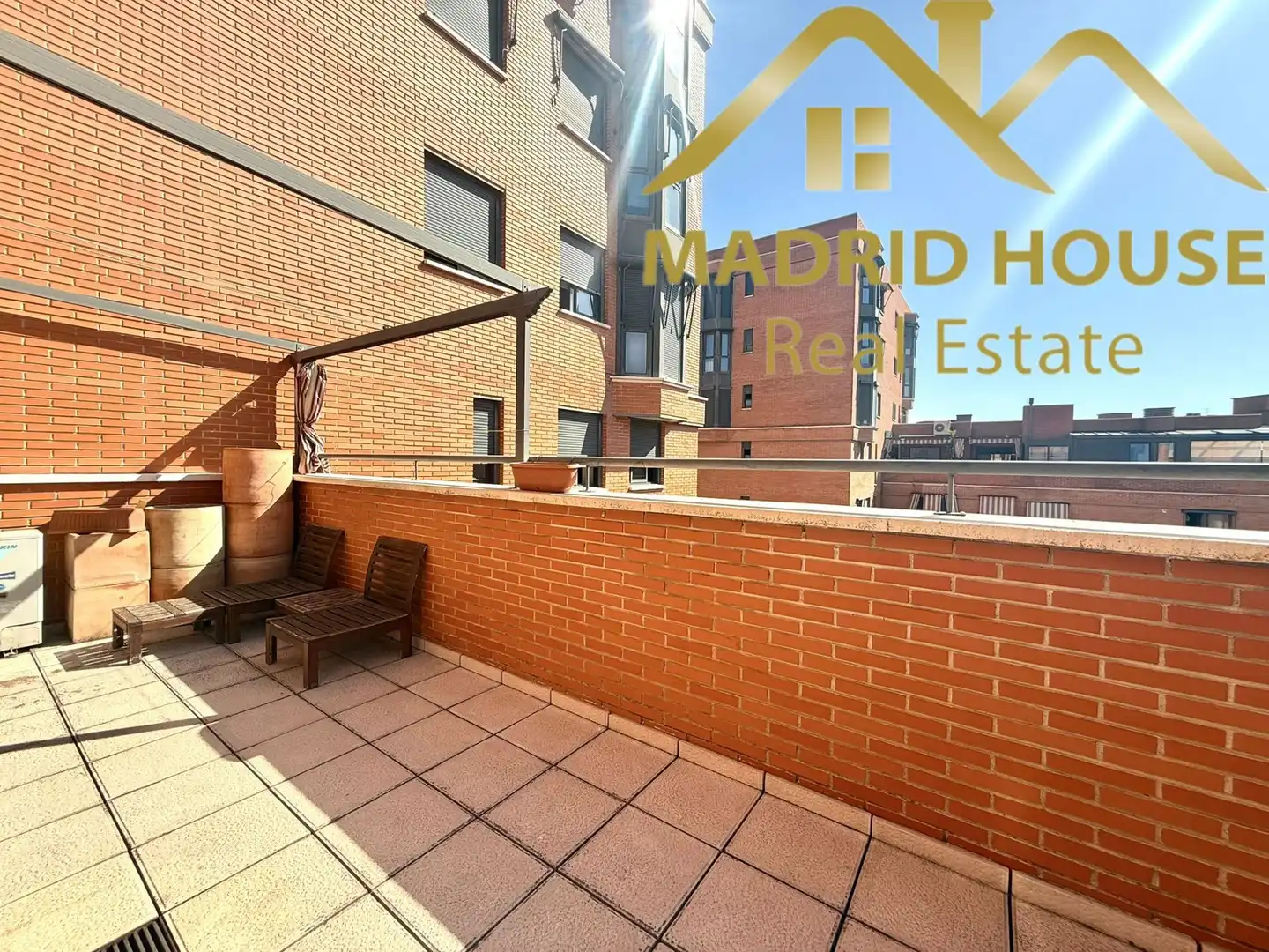 Exterior view of Attic for sale in Madrid  with Air Conditioner, Heating and Terrace