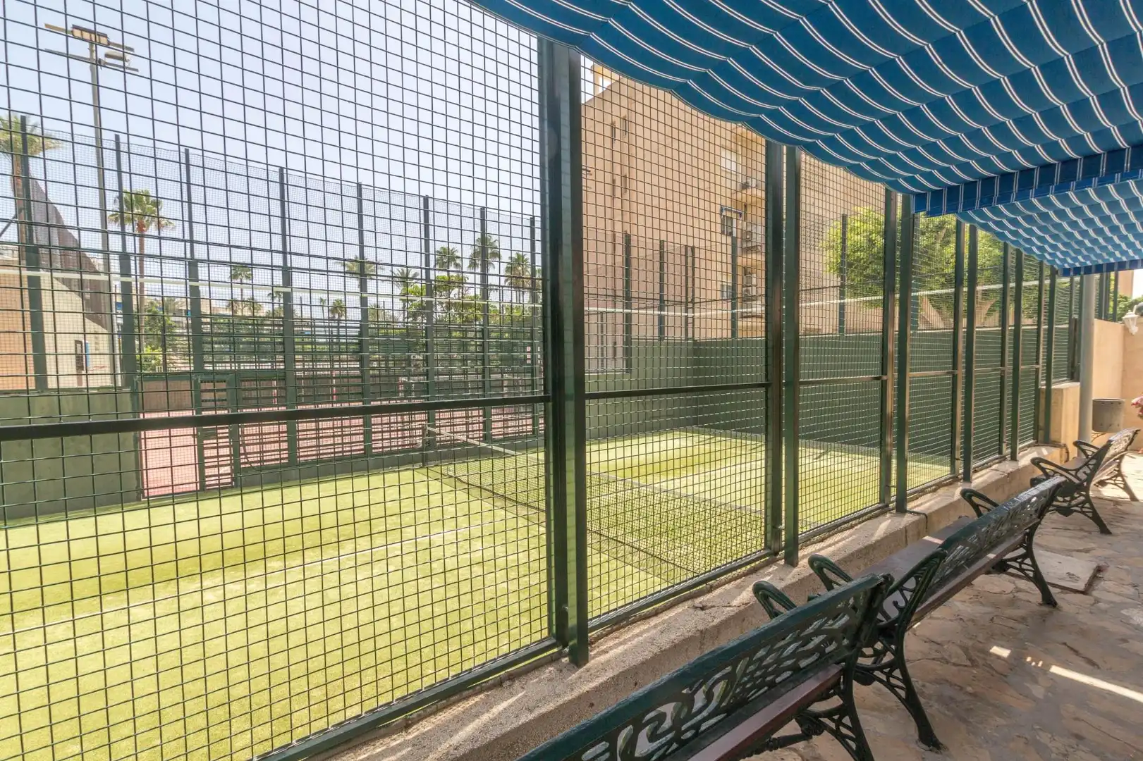 Terrassa de Apartament de lloguer en Playamar - Benyamina
