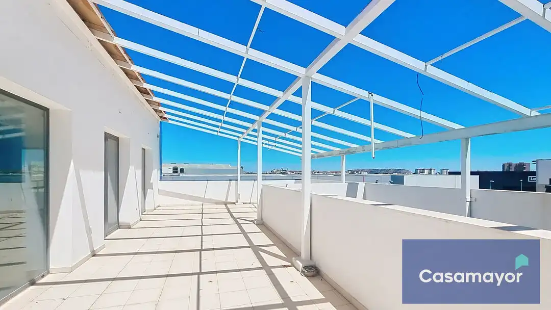 Terraza de Nave industrial de alquiler en Alicante / Alacant