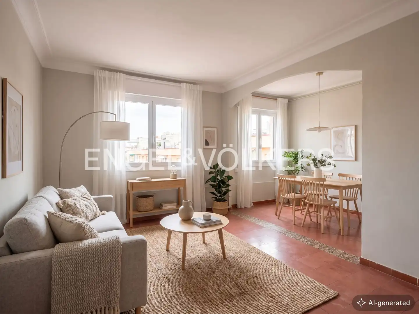 Sala d'estar de Àtic en venda en Barcelona amb Calefacció i Terrassa
