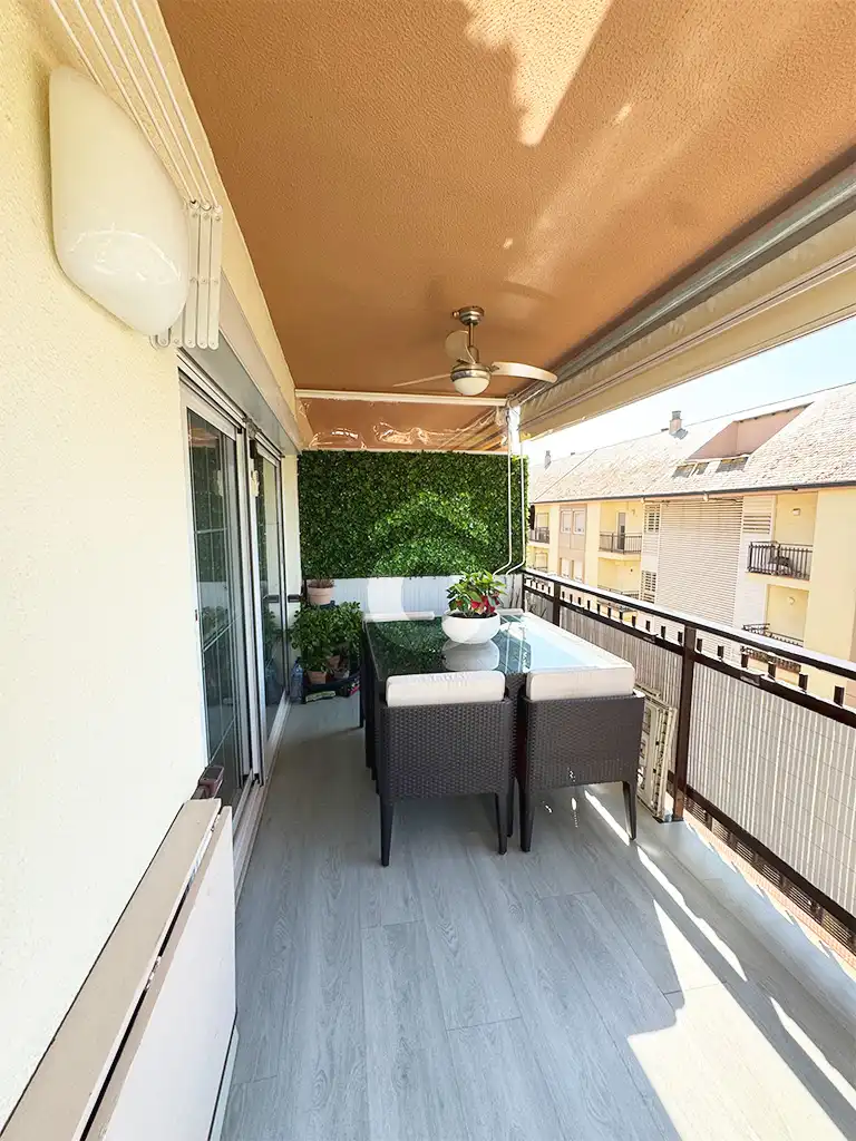 Balcony of Flat for sale in Martorell  with Air Conditioner, Heating and Parquet flooring
