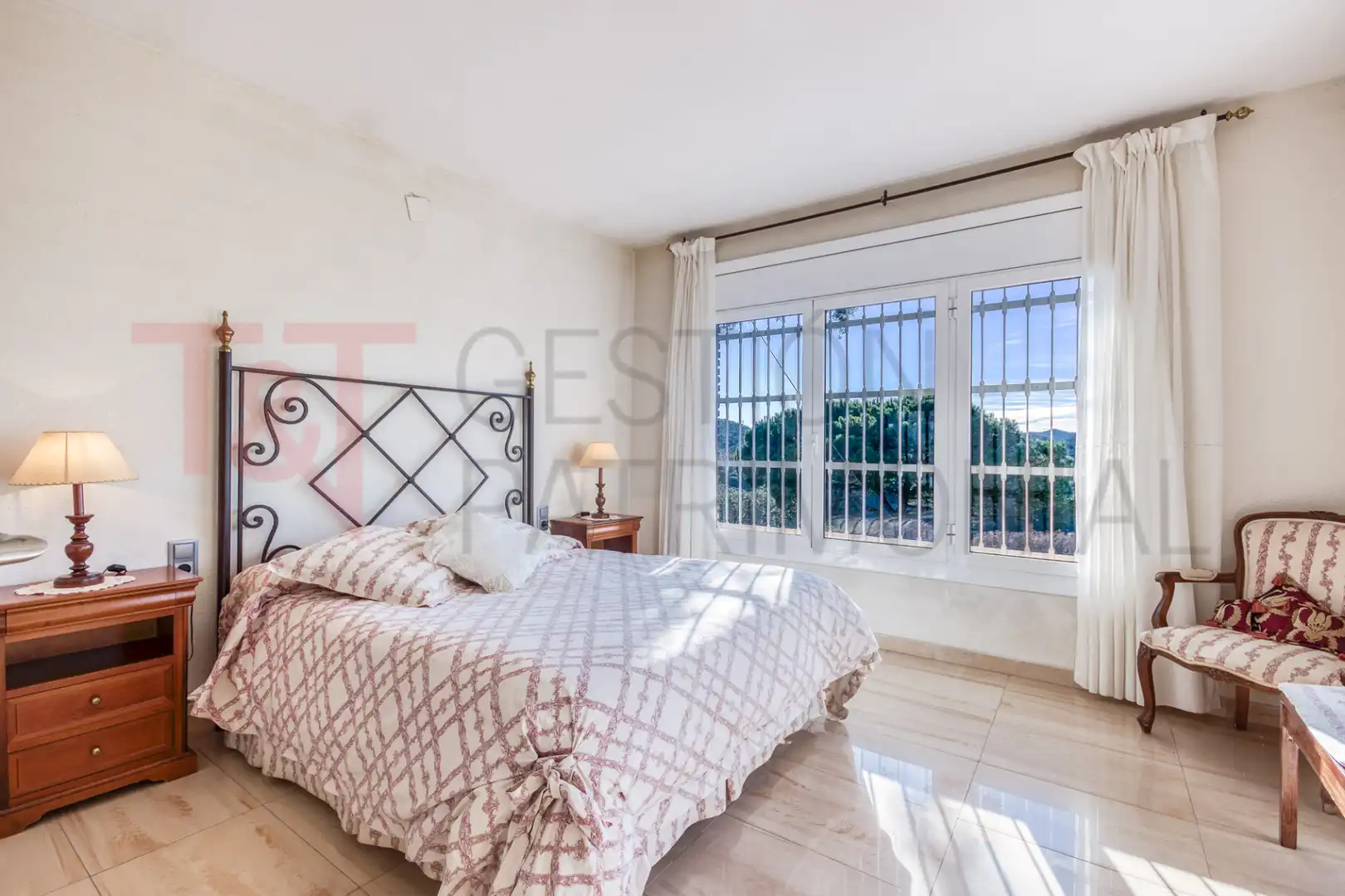 Dormitori de Casa o xalet en venda en Vallromanes amb Calefacció, Jardí privat i Terrassa