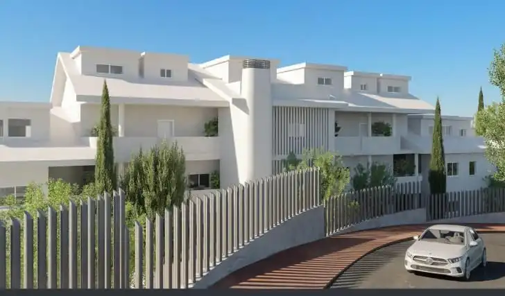Exterior view of Apartments for rent in Benalmádena  with Air Conditioner, Private garden and Parquet flooring