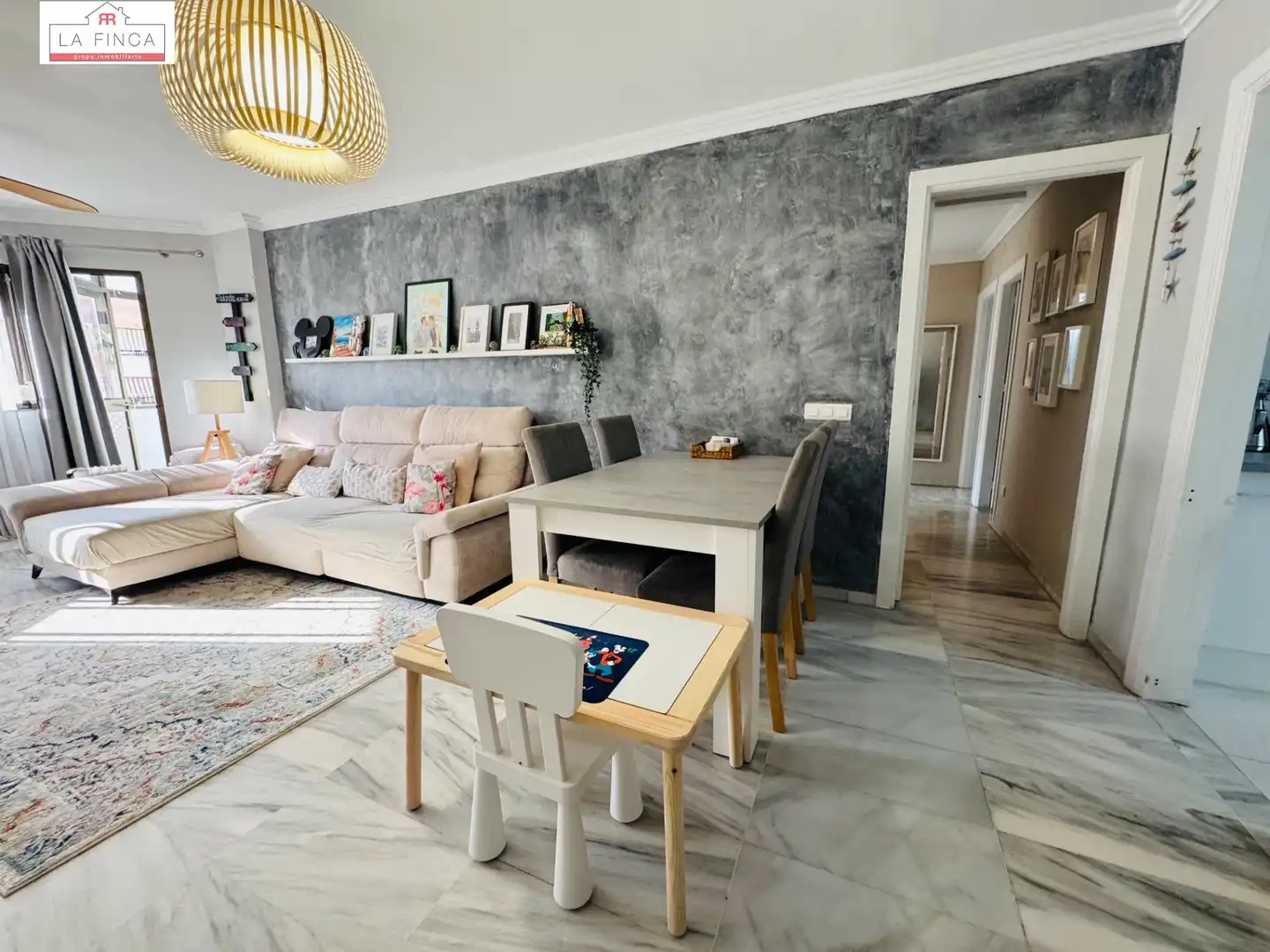 Living room of Flat for sale in Málaga Capital  with Air Conditioner and Heating