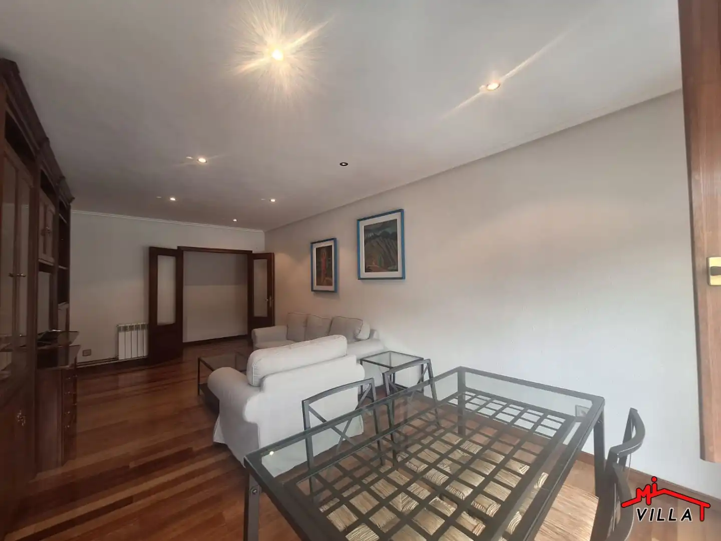 Sala de estar de Piso de alquiler en Ramales de la Victoria con Calefacción, Amueblado y Balcón