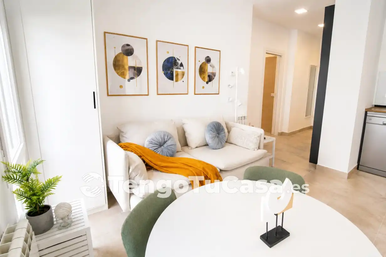 Sala de estar de Piso en venta en Madrid con Aire acondicionado, Calefacción y Amueblado