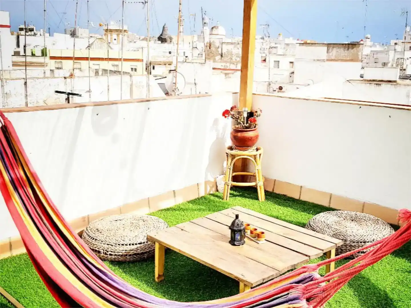 Terrassa de Pis en venda en  Cádiz Capital amb Aire condicionat i Terrassa