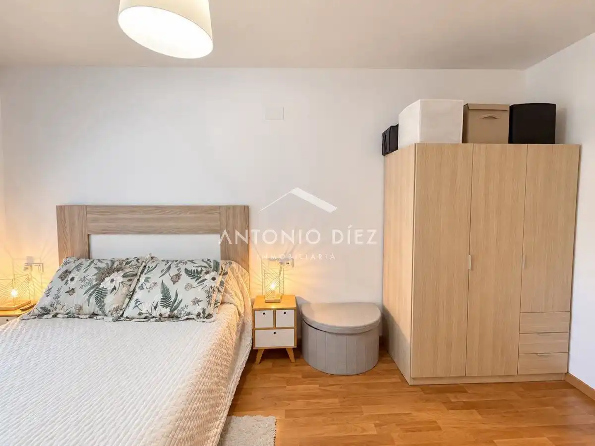 Bedroom of Flat for rent in Aspe  with Air Conditioner, Storage room and Balcony
