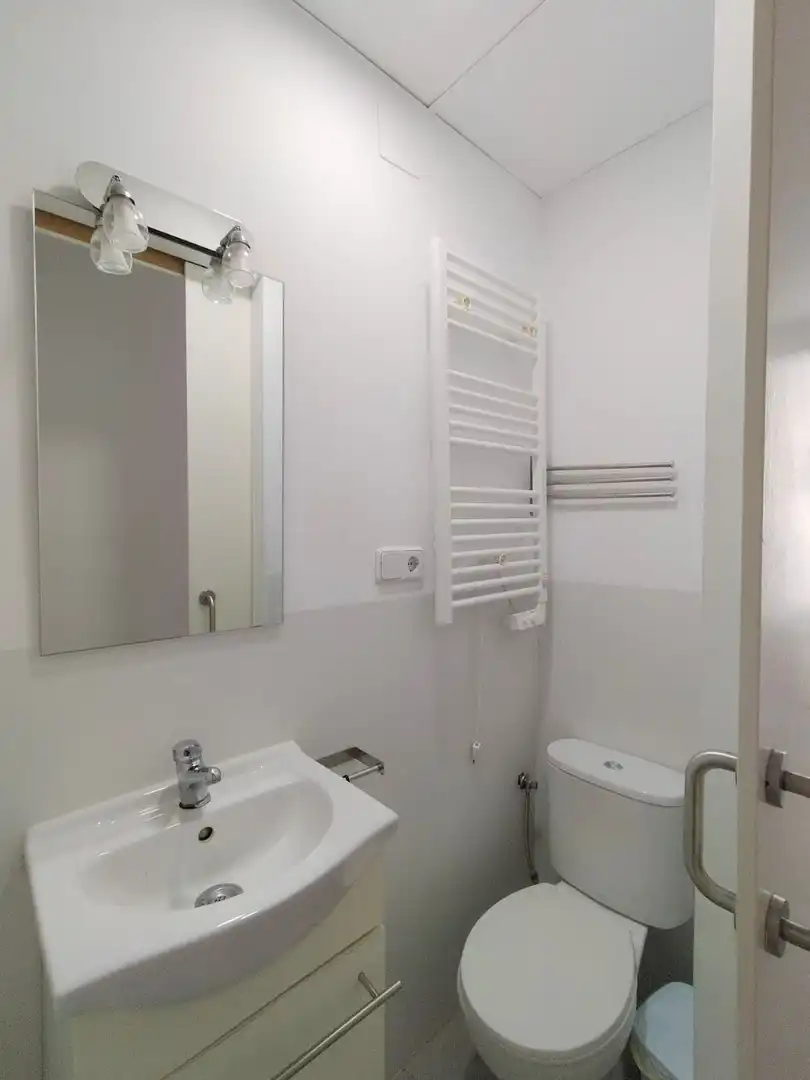 Bany de Loft de lloguer en Madrid amb Calefacció i Moblat