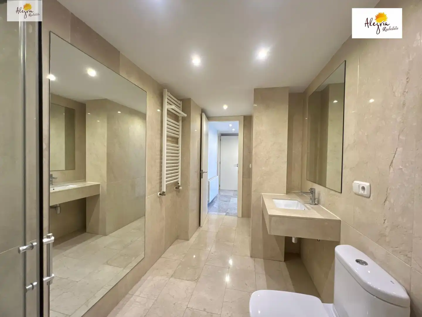 Badezimmer von Maisonette zum Verkauf in Valencia mit Klimaanlage, Heizung und Terrasse