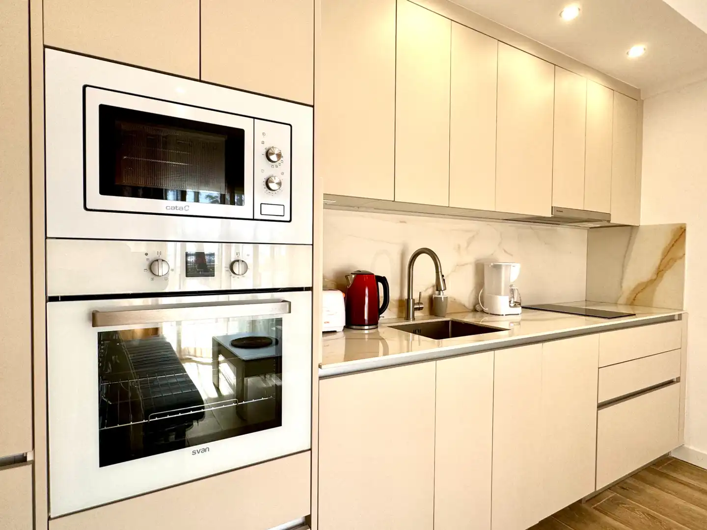 Cocina de Apartamento en venta en Cambrils con Aire acondicionado, Amueblado y Horno