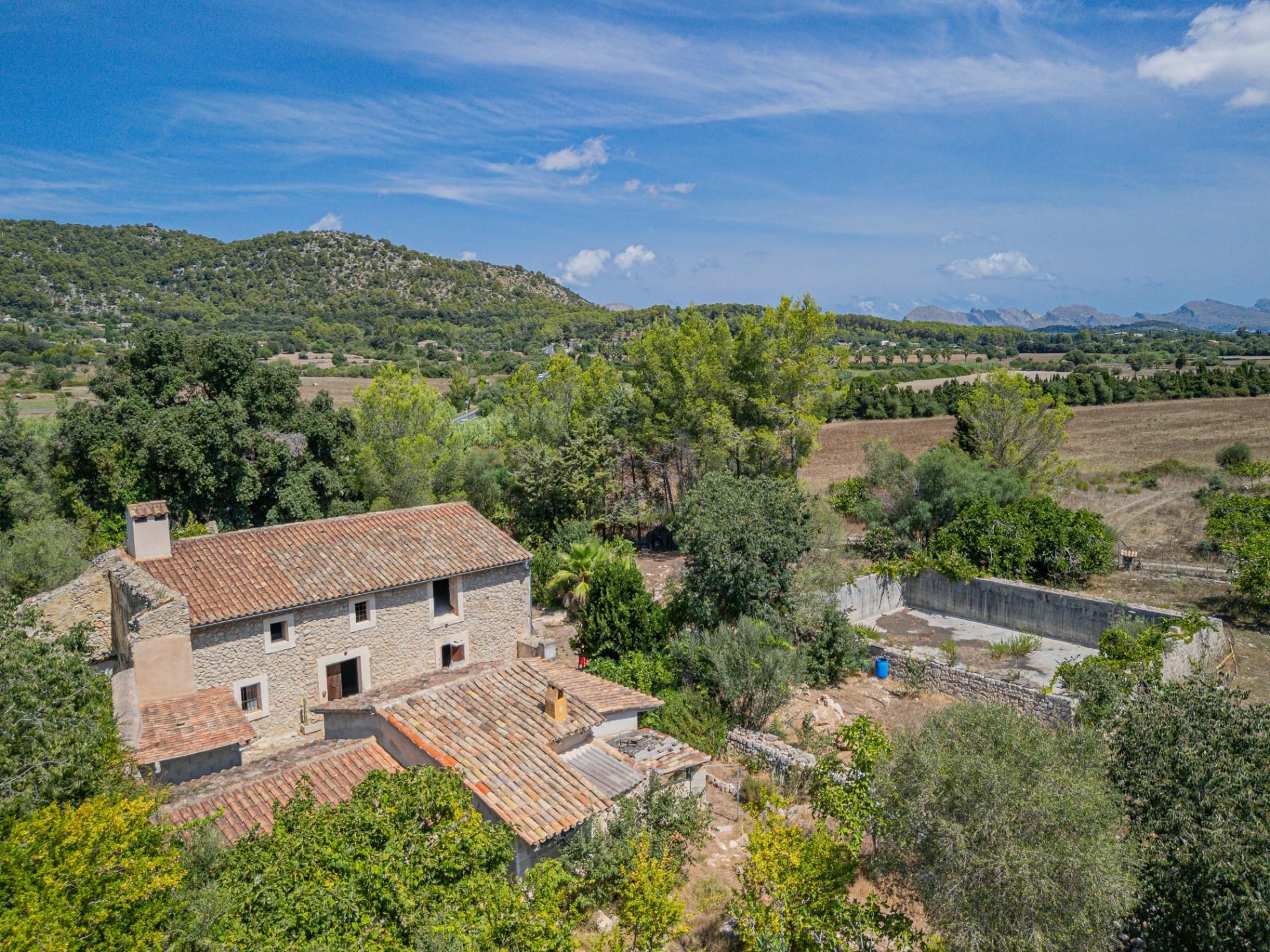 Exterior view of Country house for sale in Pollença  with Private garden