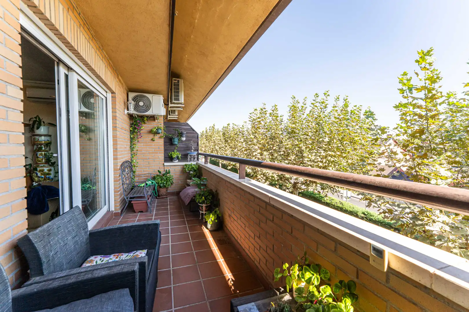 Terrasse von Maisonette zum Verkauf in Torrelodones mit Klimaanlage, Heizung und Parkett