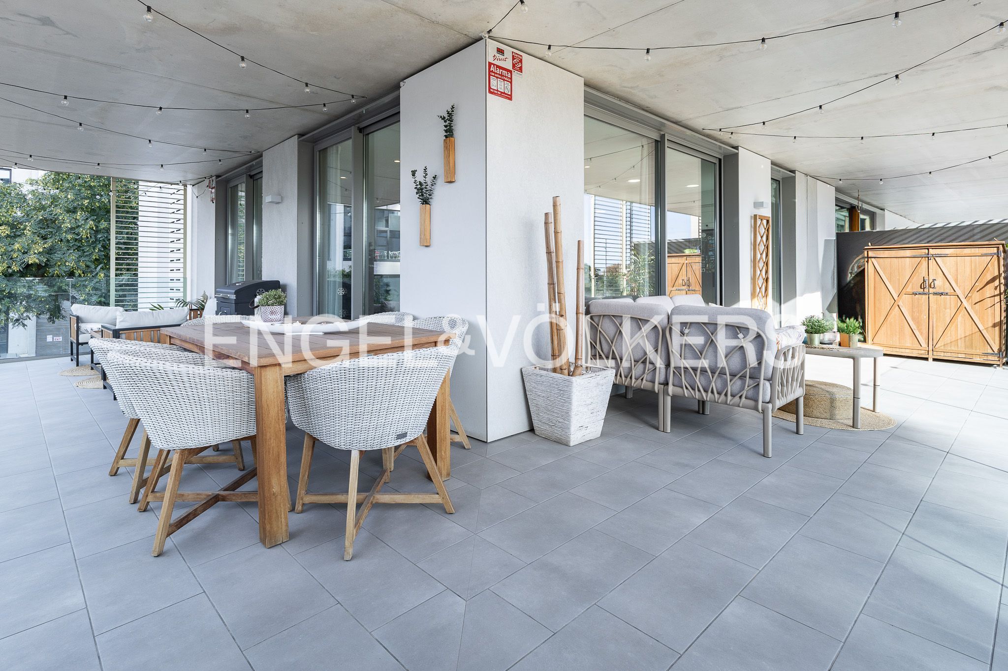 Terrace of Apartment for sale in Mataró  with Air Conditioner, Heating and Parquet flooring