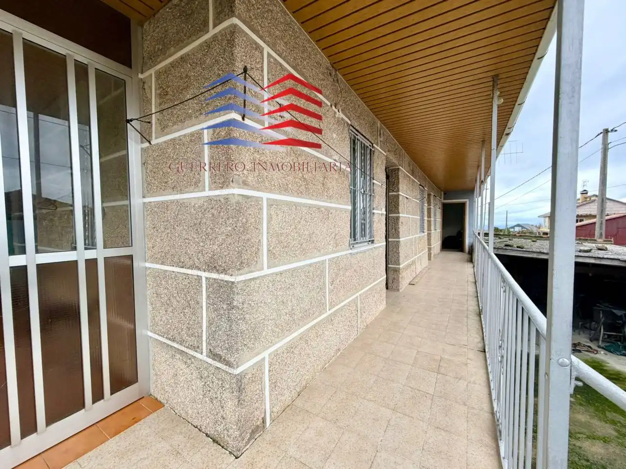 Vista exterior de Casa o chalet en venta en A Bola  con Jardín privado, Trastero y Balcón