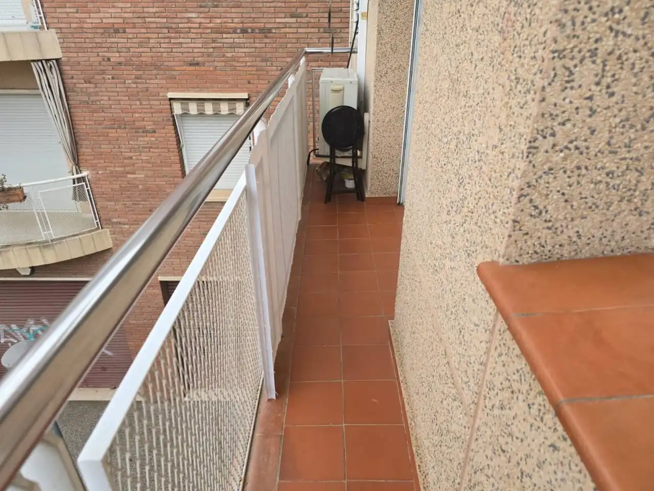 Balcony of Flat for sale in Sabadell  with Heating, Terrace and Storage room