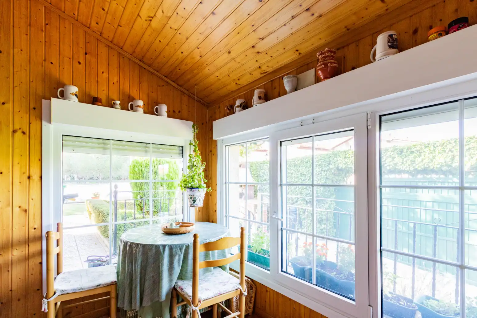 Terraza de Casa o chalet en venta en Ayegui / Aiegi con Calefacción, Trastero y Piscina
