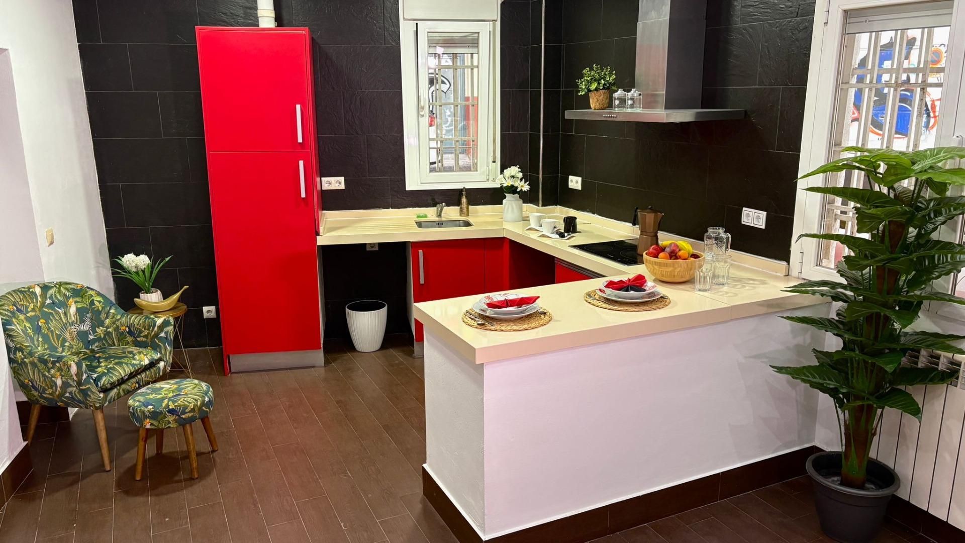 Kitchen of House or chalet for sale in  Madrid Capital