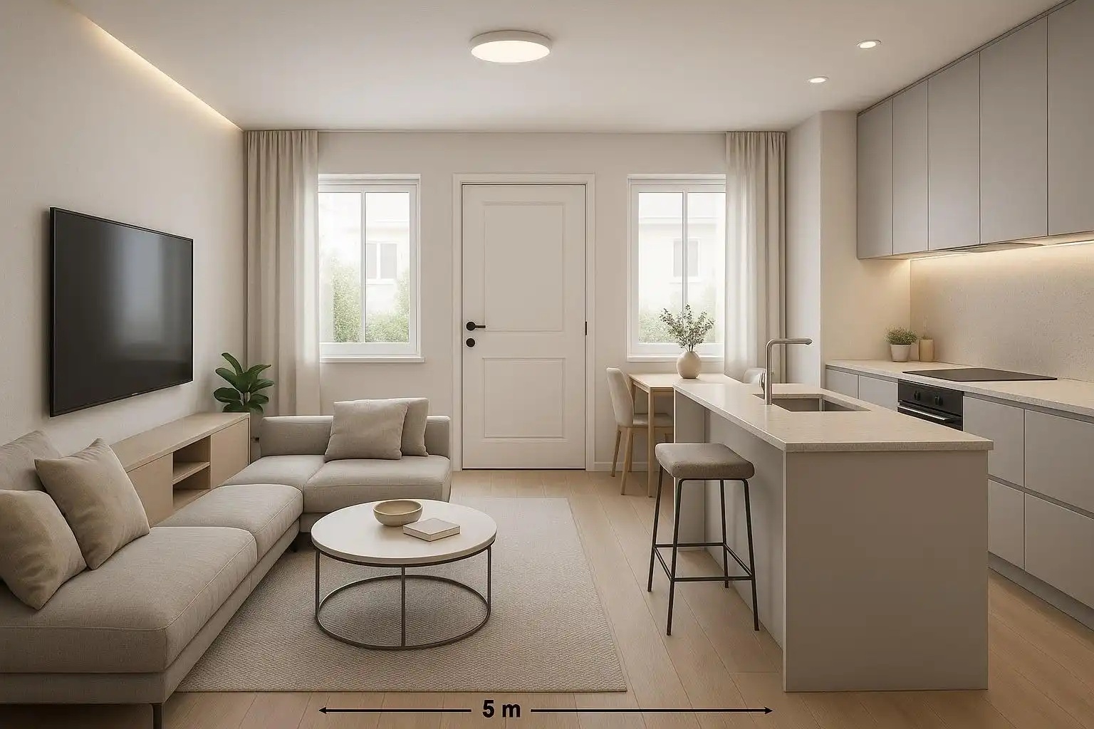 Sala de estar de Casa adosada en venta en Camas con Terraza