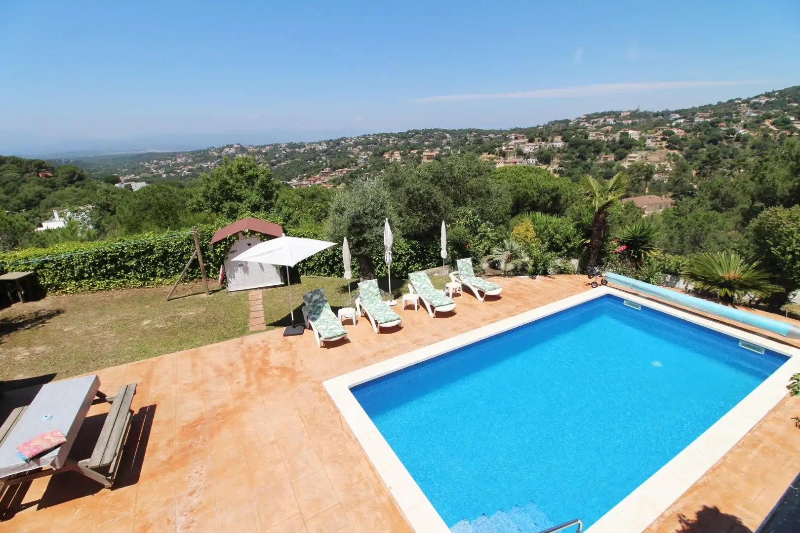 Piscina de Casa o chalet en venta en Lloret de Mar con Aire acondicionado, Calefacción y Terraza