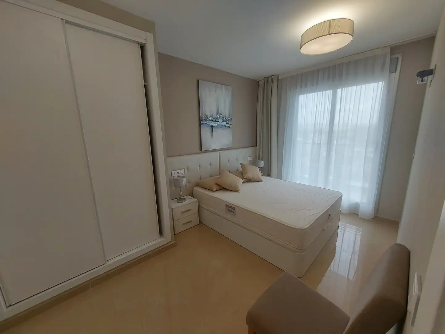 Bedroom of Apartments for rent in Cabanes  with Air Conditioner, Heating and Terrace